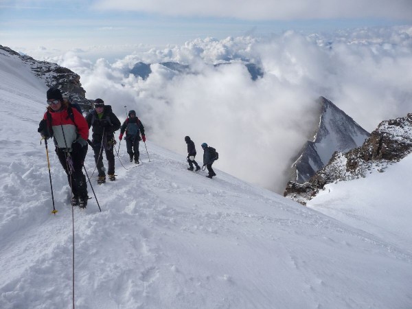 Besteigung des Gipfel des Gran Paradiso 4061 m - 2 Tage